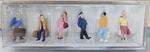Original Preiser Ho Scale Factory-painted Figures #10710 -travelers Platform. Fixed Price $14.99.