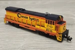 Bachmann Scale Chessie System C&o 8210 Locomotive Untested As Is Read!!!. Fixed Price $19.99.