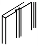 Northeastern Scale Lumber Bead & Board Siding 1/4IN SIH-8. Fixed Price $8.98.
