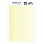 Woodland Scenics Dry Transfer Decals MG763 Yellow Stripes. Fixed Price $8.79.