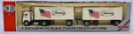 Ho Con-cor 0004-001026 Rite-way Tractor Cab & Twin 27 Trailers Truck. Fixed Price $18.00.