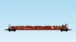 Usa Trains Scale R17109 - Bnsf Circle Logo Intermodal Car No Containers. Fixed Price $159.99.