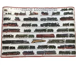 Eurographics Steam Locomotives Poster 24X36. Fixed Price $24.97.
