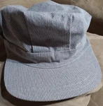 Vintage Conductor Striped Cap Mens Adult J Hats Usa Lionel. Fixed Price $8.63.