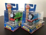 New Wooden Electric Thomas & Percy Set Discontinued Rare Fisher Price Japan. Fixed Price $647.90.