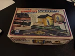 Life Like Ho Scale Operating Switchman With Lighted Building Item No. 8203. Fixed Price $10.00.