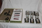Aurora Postage Stamp Train Set NO.4721 Santa Fe "rattler" For Parts. Fixed Price $45.99.