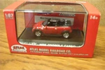 Atlas Welly Mini Cooper Cabrio Red Item #30-000-062 Ho Scale 1/87. Fixed Price $19.79.