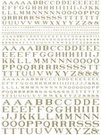 Woodland Scenics MG703 1/16-3/32-1/8-3/16 Model Graphics Roman Gold Decals. Fixed Price $7.51.