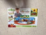 Playskool Sesame Street Elmo Junction Rails & Roads 2-IN-1 Train Set New 1004. Fixed Price $89.99.