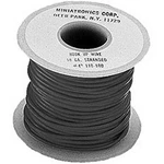 Miniatronics 48-180-01 Black 100' Spool Gauge Single Conductor Stranded Wire. Fixed Price $31.58.
