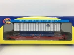 Ho Athearn 7265 Southern Pacific Husky Stack Intermodal Car W/ Containers Sp. Fixed Price $45.00.