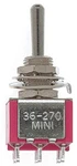 Miniatronics Miniature Toggle Switches Dpdt 5AMP 120V Momentary PKG(5) 36-270-05. Fixed Price $33.98.