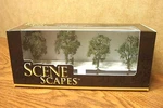 Bachmann Scene Scapes 2.5" - 2.75" Maple 4 Trees/box Scale. Fixed Price $16.95.