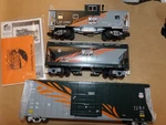 Mth Western Pacific Heritage Train Cars. Fixed Price $220.00.