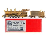 Wmc HON3 H0N3 Brass D&rgw K-27 2-8-2 Piston Valve "mudhen" , Mint. Fixed Price $990.00.