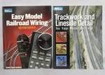 (2) Model Railroader Books : Easy Wiring & Trackwork And Lineside Detail. Fixed Price $26.99.