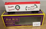 Mth Railking MT-7805 Happy Holidays 1995 Christmas Reefer Car Gauge Toy Train. Fixed Price $49.95.
