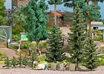 Spruce Trees Forest Set Ho/oo Gauge - Busch 6395. Fixed Price $60.96.