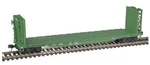 Atlas (n) 50 005 790 Burlington Northern 48FT Gsi Bulkhead Flat Car # 621066. Fixed Price $26.75.