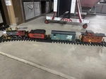 New Bright The Great American Express Railroad Empire Train Set. Fixed Price $35.00.