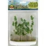 Woods Edge Trees Pastel Green 4'' To 5.5'' O-scale 8/PK. Fixed Price $17.73.
