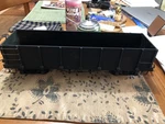 Bachmann 93770 Unlettered Black Gondola Used Train Car Big Hauler. Fixed Price $25.00.