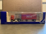 Herpa #6080 White "shorty" Cab W/27' "spector" Box Trailer H.o. 1:87. Fixed Price $29.99.