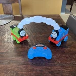 Fisher-price Thomas & Friends Race Chase R/c Toy Train Set (j). Fixed Price $30.00.