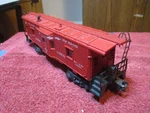 Post War Lionel Gauge 6517 Lines Bay Window Safety Caboose Tested Works. Fixed Price $34.62.