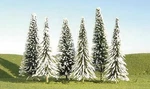 Bachmann Snow Covered Pines Scenescapes To 6IN PKG(24) 32154. Fixed Price $54.98.