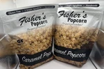 Fisher's Popcorn Caramel Bag, 10 Oz. Pack Of 2 Kettle Sweet. Fixed Price $15.75.