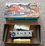 Vintage 1990S Atheann Ho Scale Train Box Car Western Region Endorsement Express. Fixed Price $23.88.