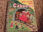 Vintage Little Golden Book Childrens 1979 The Red Caboose Trains. Fixed Price $5.39.