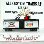 Ho Scale Custom Lettered Jipco Pumpkins Reefer. Fixed Price $35.99.
