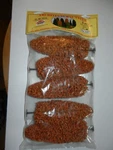 Model Power - Scale 8" Tall Rust Autumn Trees # 1437 New (5 In Pkg). Fixed Price $15.00.