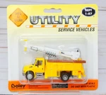 Boley Utility Service Vehicles 4132-88, International Auger Truck Yellow 1/87 Ho. Fixed Price $19.95.