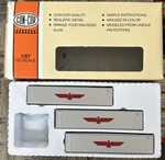 Con-cor Ho Rtr 0004-008301 40 Sea Container Ribbed (3) American President Lines. Fixed Price $30.39.