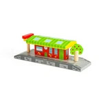 Bigjigs Village Station Kids Railway Accessories For Wooden Train Tracks. Fixed Price $23.21.