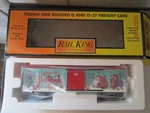 Mth, Rail King, Gauge, 30-74357, 2006 Christmas Box Car, Mint Ob.. Fixed Price $35.00.