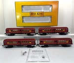 Mth Railking 30-2448-1 Metro Red Lo-v 4-CAR Subway Set PS.2 New Gauge 3V. Fixed Price $499.99.
