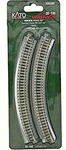 Scale Kato Unitrack 20-100 Curve 9-3/4" 249MM Radius (4) Pcs. Fixed Price $8.50.