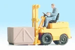 Noch 16770 Ho Forklift With Figure - Assembled (yellow). Fixed Price $24.64.