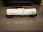 Athearn Ho Scale Utlx 16000 Clay Tank Car. Fixed Price $25.00.