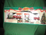 Battery Operated Christmas Train Set - "logger Bears Santaland Express". Fixed Price $27.50.