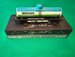 Vintage Wesson Pure Vegetable Oil Tank Car Ho Scale Gatx 9876 Model Train Usa. Fixed Price $19.00.