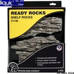 Woodland Scenics C1136 Ready Rocks Shelf. Fixed Price $29.11.