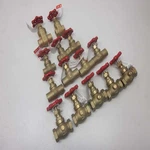 New Lot Of 14 Mueller/b & K 1/2" 3/4" Solder, Threaded, Stop Gate Valves. Fixed Price $69.99.