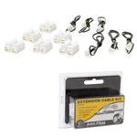 New Woodland Scenics JP5684 Just Plug - Extension Cable Kit All Scales. Fixed Price $11.49.