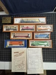 Ho Scale Tyco Model Train Lot - Golden Eagle Set Tracks Bridge Piers Huge. Fixed Price $80.00.